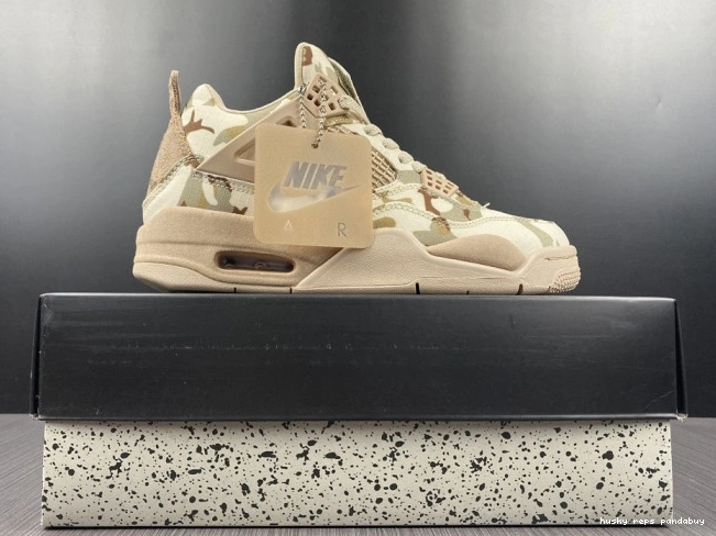 Rep Husky May Air 4 Camo x Jordan DJ1193-200 Aleali 0721